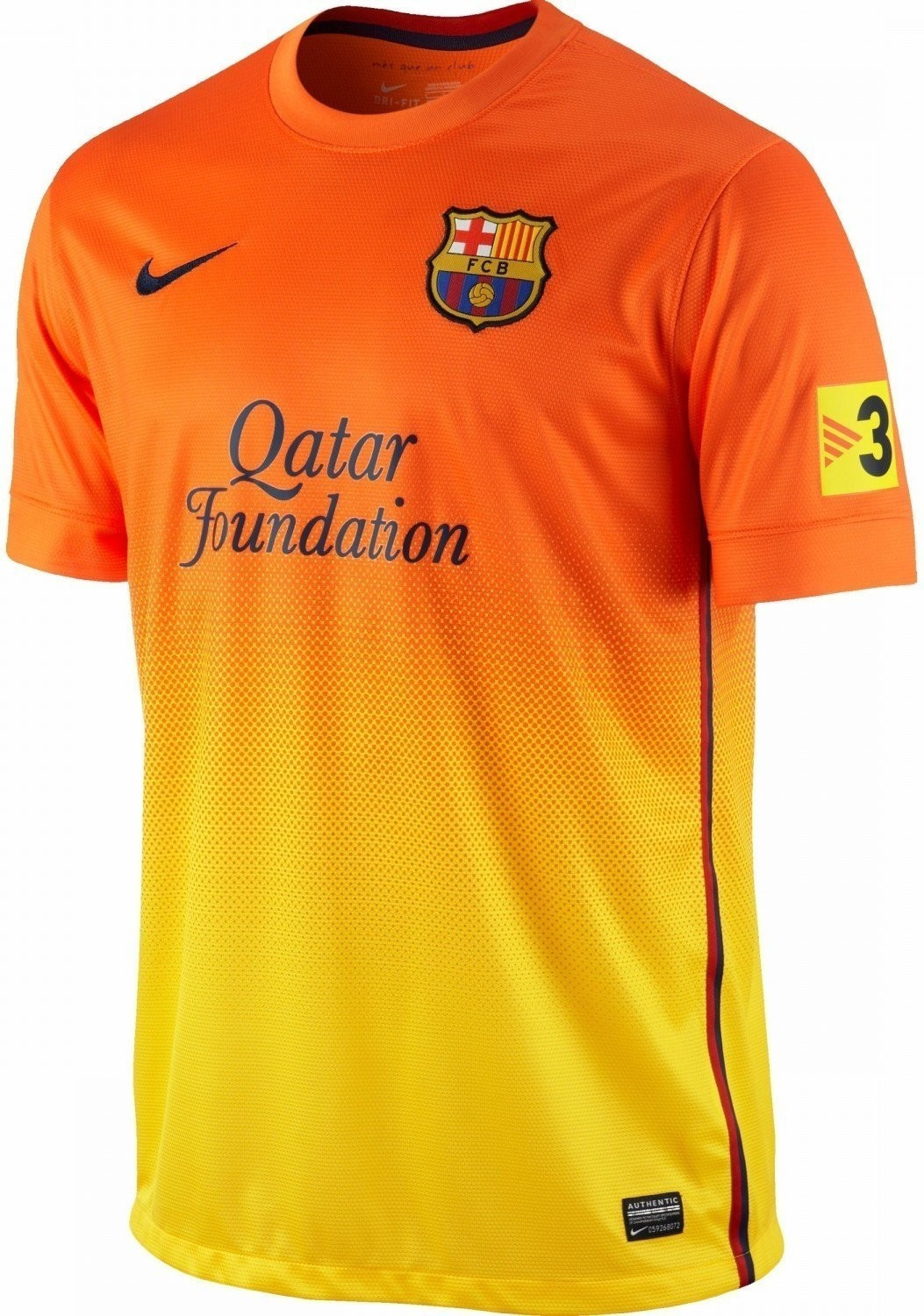 Nike FC Barcelona Junior Maglia Trasferta Junior 2012/2013