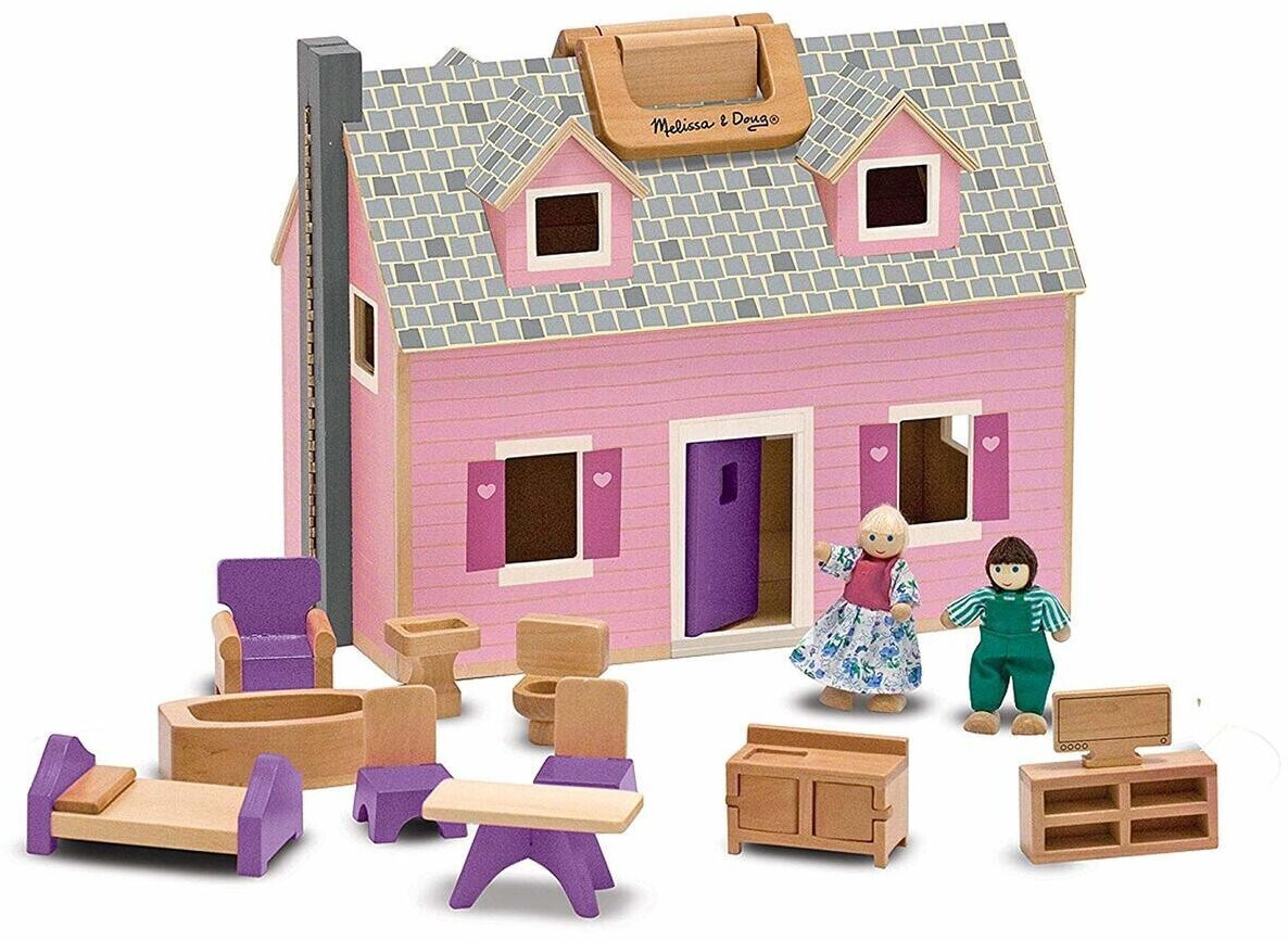 Melissa Doug Fold Go Mini maison de poupee au meilleur prix sur idealo