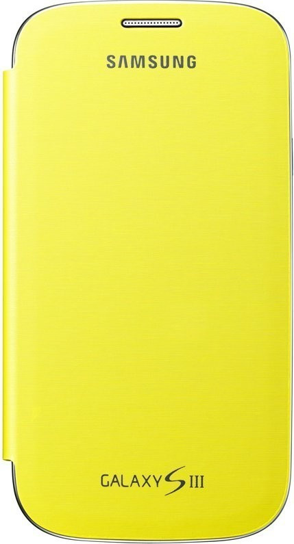 Samsung Flip Cover jaune (Galaxy S3)
