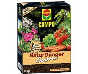 Compo 3261094 Quick Composter with Guano 3 kg 28x18x13 cm Multi-Colour 
