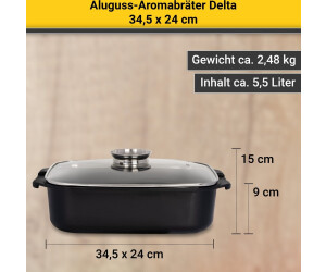 Krüger Aromabräter Delta 5,5 L ab 44,94 € | Preisvergleich bei