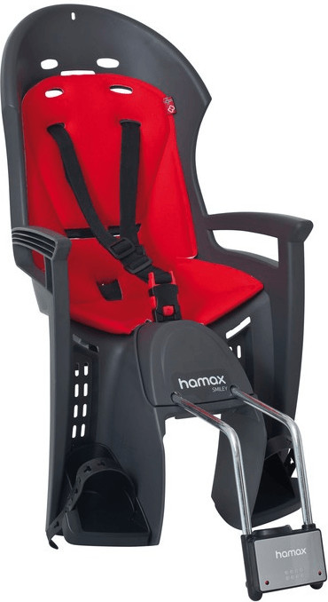 Hamax Smiley gris foncé/rouge