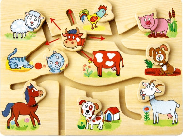 Bino Jeu de motricité - La ferme