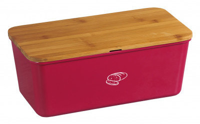 Kesper Boîte à pain rouge