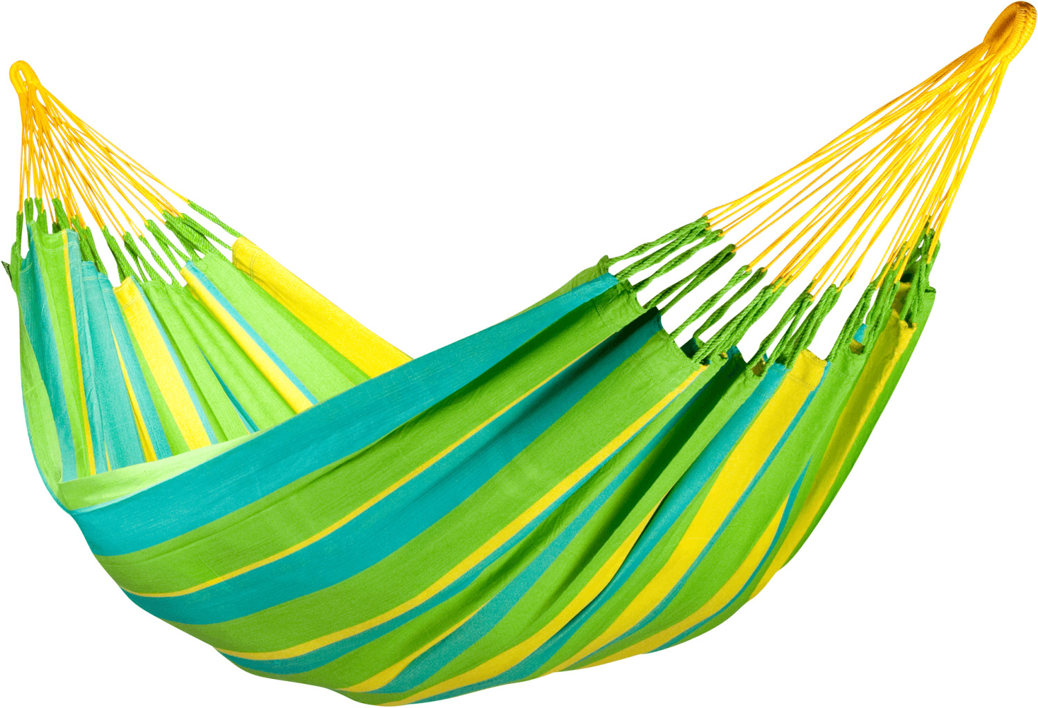 La Siesta Hamac double Sonrisa lime