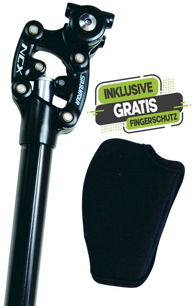 Tige De Selle Suspendue SR Suntour SP12 NCX – 27,2 Mm X 350 Mm, Sans Couvercle