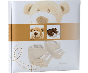 Teddybär Fotoalbum für 200 Fotos in 10x15 cm Baby Kinder Foto Album Memoalbum 