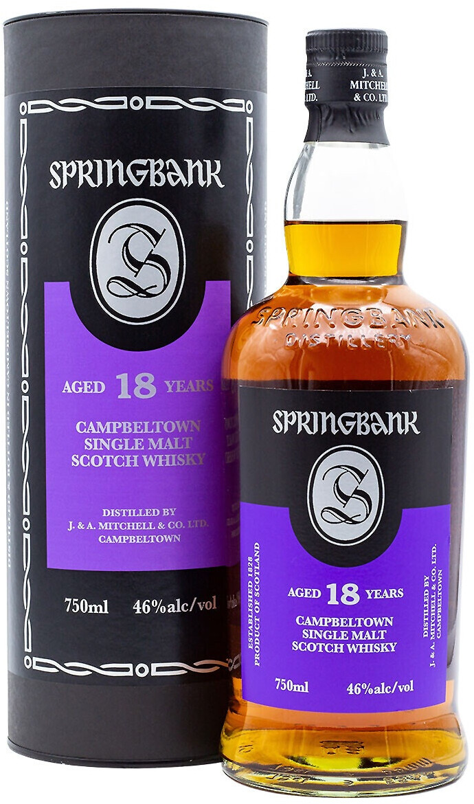 Springbank 18 ans Campbeltown 0,7 L 46 %