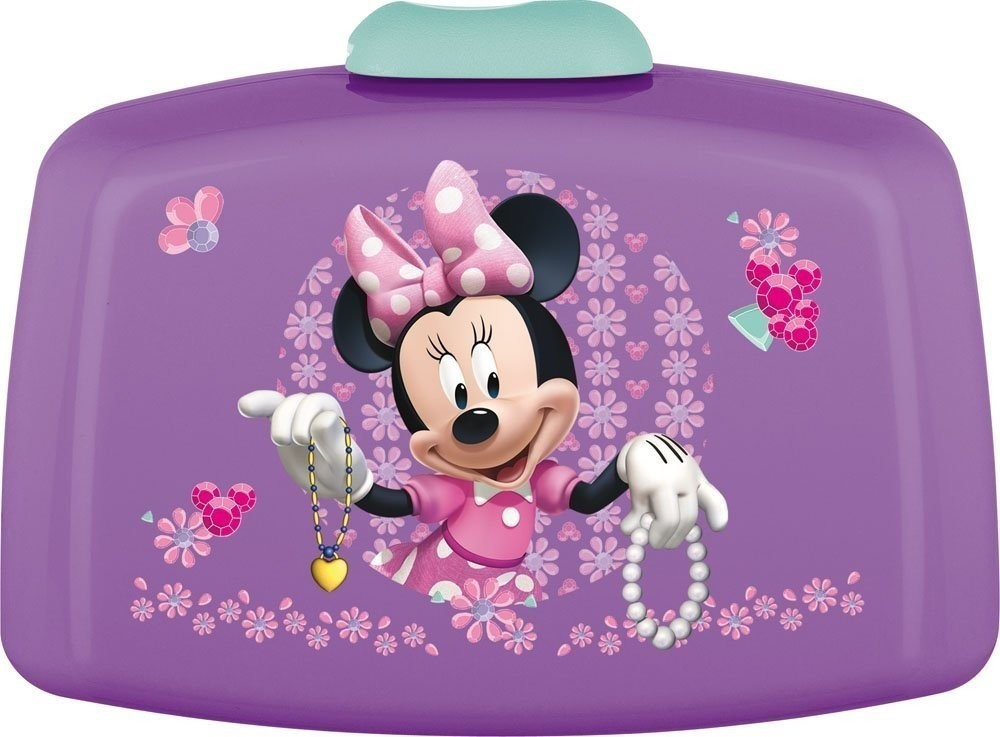 P:os Boîte à tartines avec compartiment Minnie