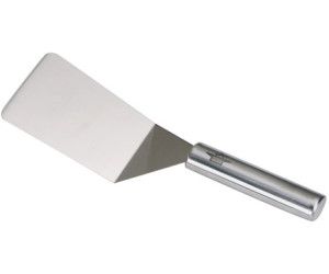 Ustensile plancha FORGE ADOUR spatule inox courte coudée