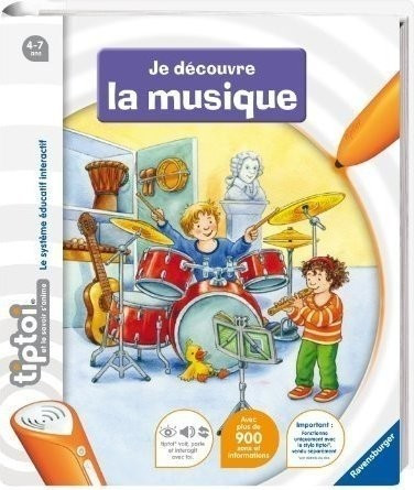 Ravensburger tiptoi - Je découvre la musique
