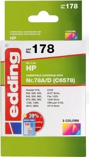 edding EDD-178 pour HP 78 couleur