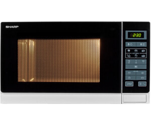 Forno A Microonde Sharp R-342, 25 Litri, 900W, 8 Programmi Automatici, Colore Bianco O Argento