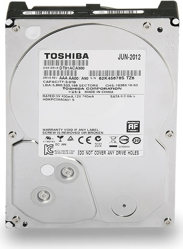 Toshiba SATA III 1 To (DT01ACA100)