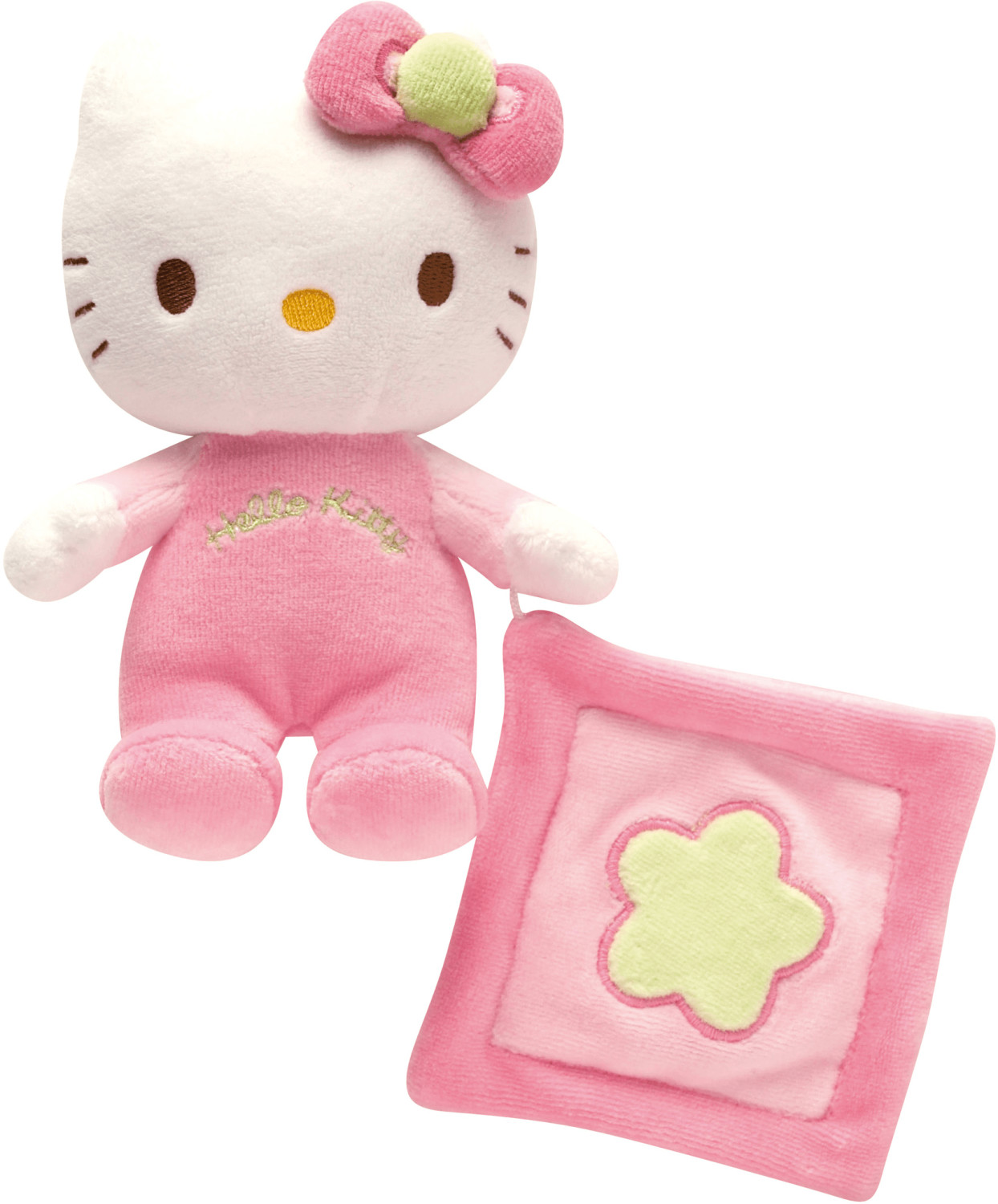 Jemini Peluche Hochet avec Mini Doudou Hello Kitty