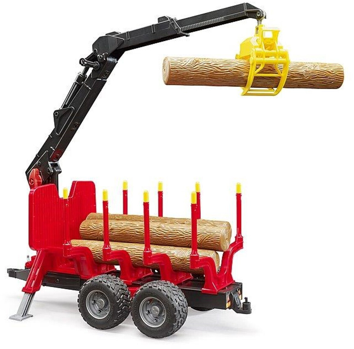 Bruder Remorque forestière avec chargeur (2252)