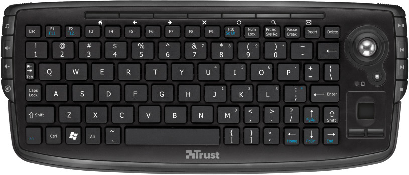 Trust Adura Wireless Multimedia Keyboard DE