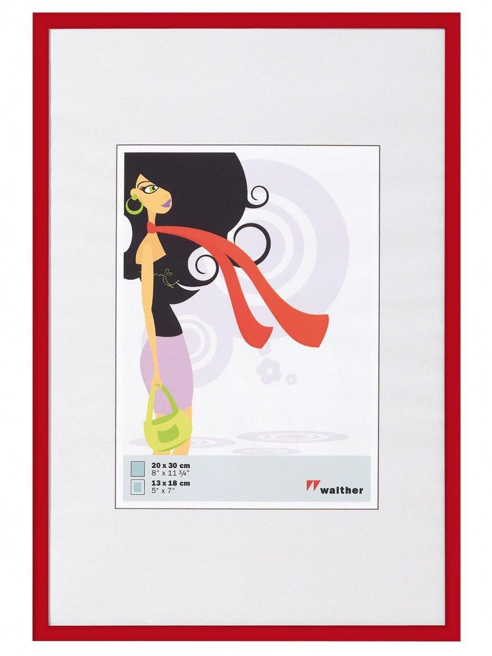 walther design New Lifestyle 50x70 red