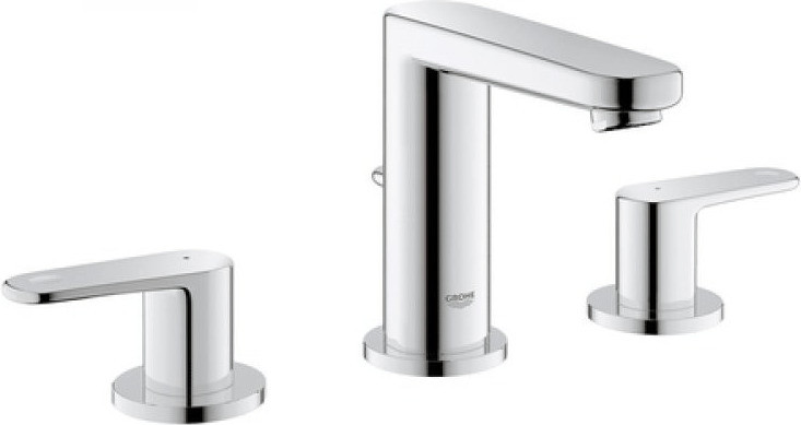 GROHE Europlus mélangeur 3 trous chrome (20301)