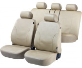 Sitzbezüge, für Toyota Aygo Full Set Autositzbezüge Leder Komfortabler  wasserdichtes Schonbezüge Komplettset Autozubehör,Luxury Set-Beige_3
