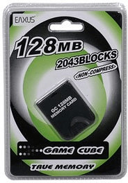 Eaxus Wii Gamecube Memory 128 Mo