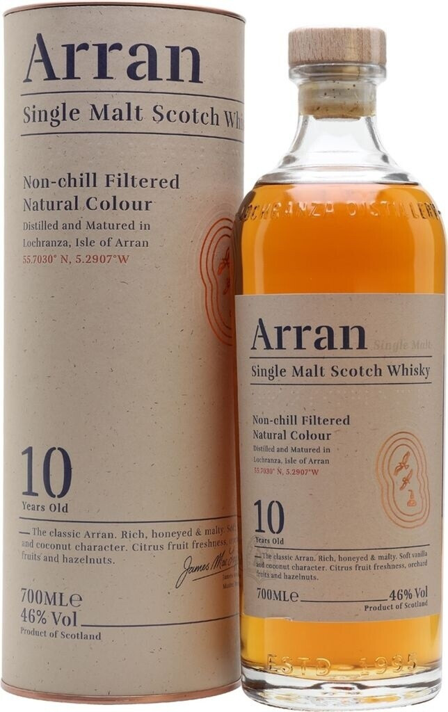 Arran 10 ans 0,7 L 46 %