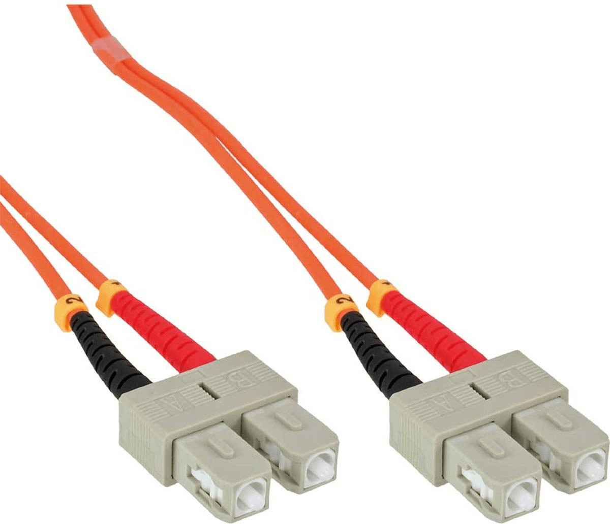 InLine LWL Câble Duplex SC/SC 50/125 OM2 15m