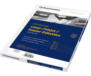 Soennecken Universal Etiketten 105 X 41 Mm 5765 Ab 4 21 Preisvergleich Bei Idealo De