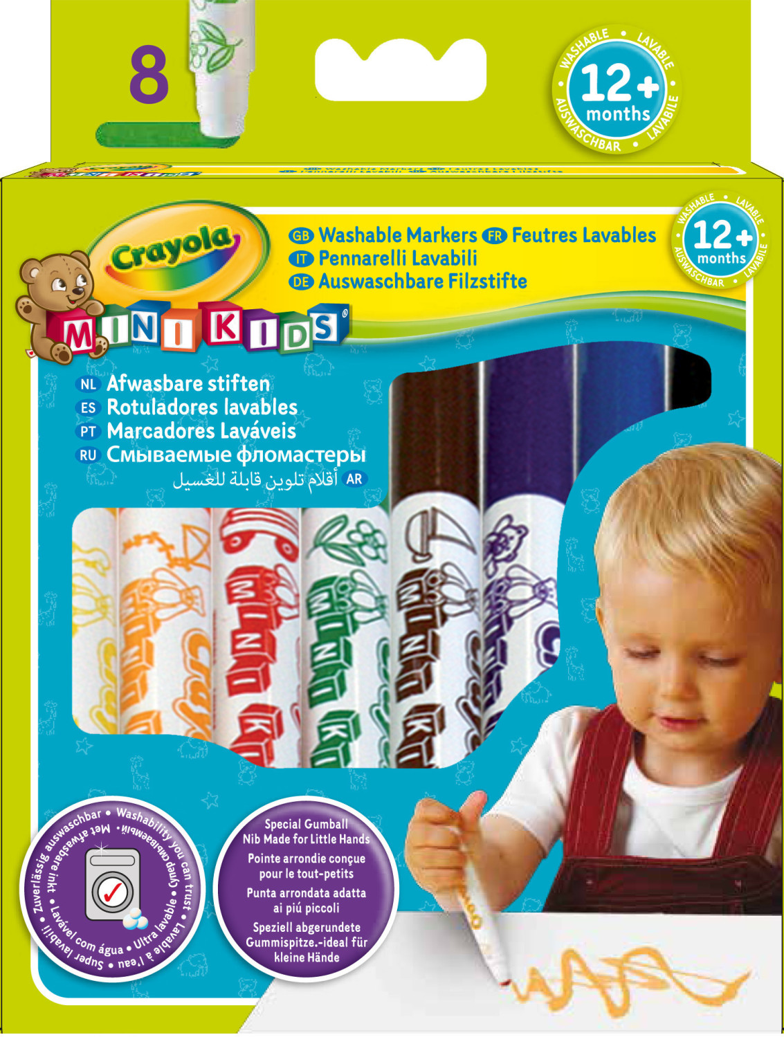 Crayola Mini Kids First Markers (5083240)