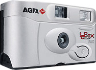 AGFA Appareil photo jetable LeBox Black/White Flash + 36 photos