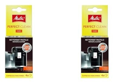 Melitta Perfect Clean Espresso Machines Cleaning Tablets 4 x 1.8 g (Pack of  3) : : Home & Kitchen