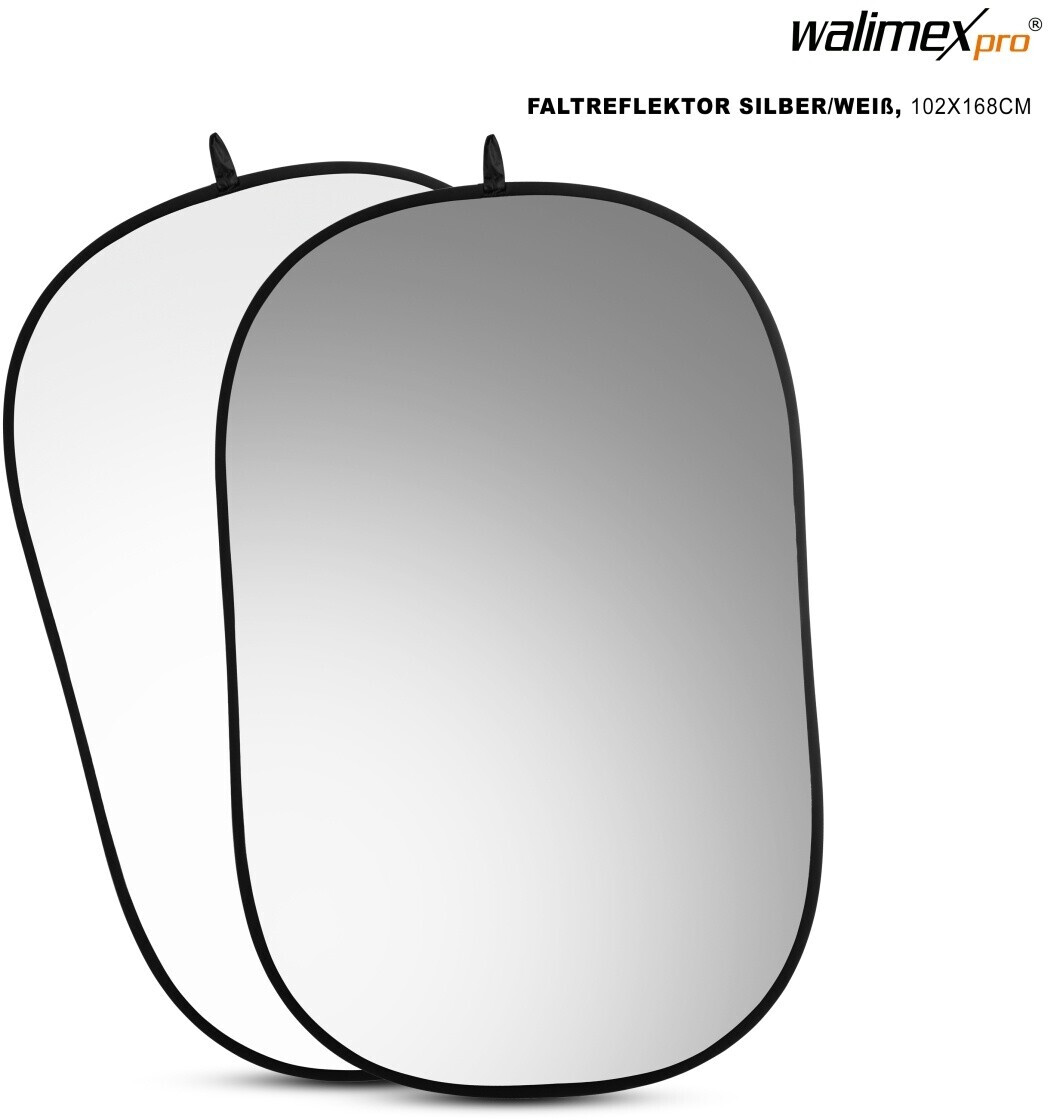Walimex Faltreflektor silber/weiß (102 x 168 cm)