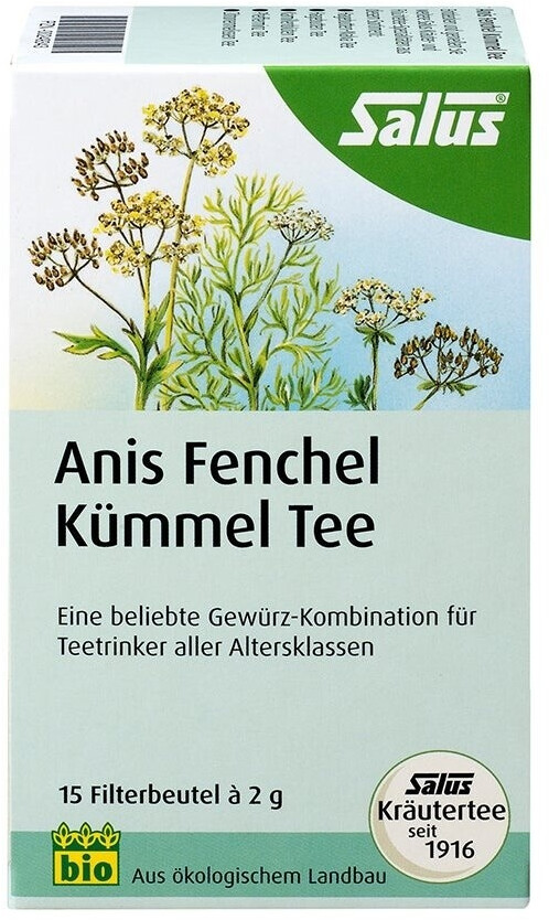 Salus Pharma Aniseed Fennel & Caraway (15 Bags)