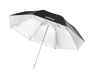 Walimex Pro parapluie réflecteur noir/argent 91 cm