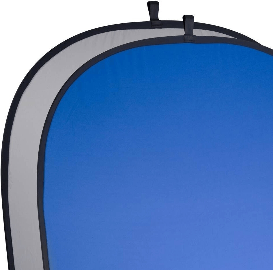 Walimex Kit réflecteur pliable bleu/gris 180 x 210 cm