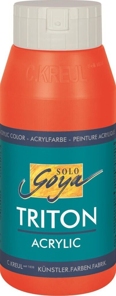 C. Kreul Solo Goya Triton Acrylique 750ml rouge véritable