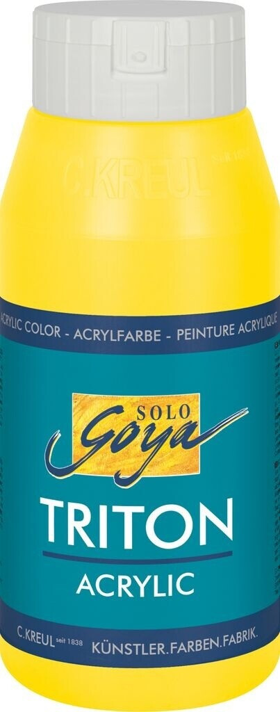 C. Kreul Solo Goya Triton Acrylique 750ml jaune clair