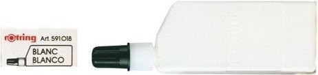 Rotring Mines de stylo encre roller blanc (23 ml)