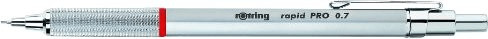 Rotring Rapid Pro Stylo mécanique 0,7 mm (mat chrome)
