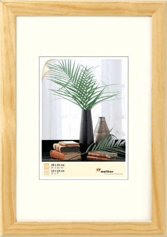 walther design HB318H Bologna Wooden Picture Frame 13x18 nature