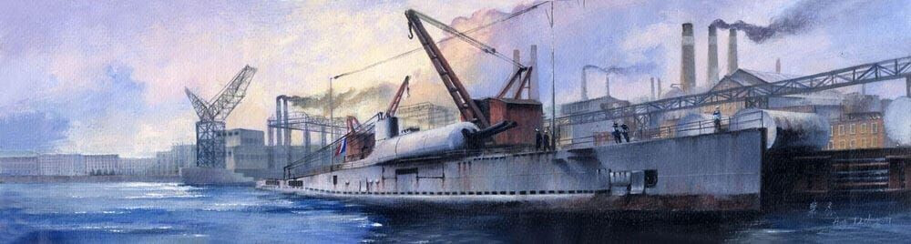 HobbyBoss French Surcouf Submarine Cruiser (83522)