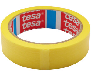 Tesa Precision Indoor ruban de masquage 25m x 25mm jaune