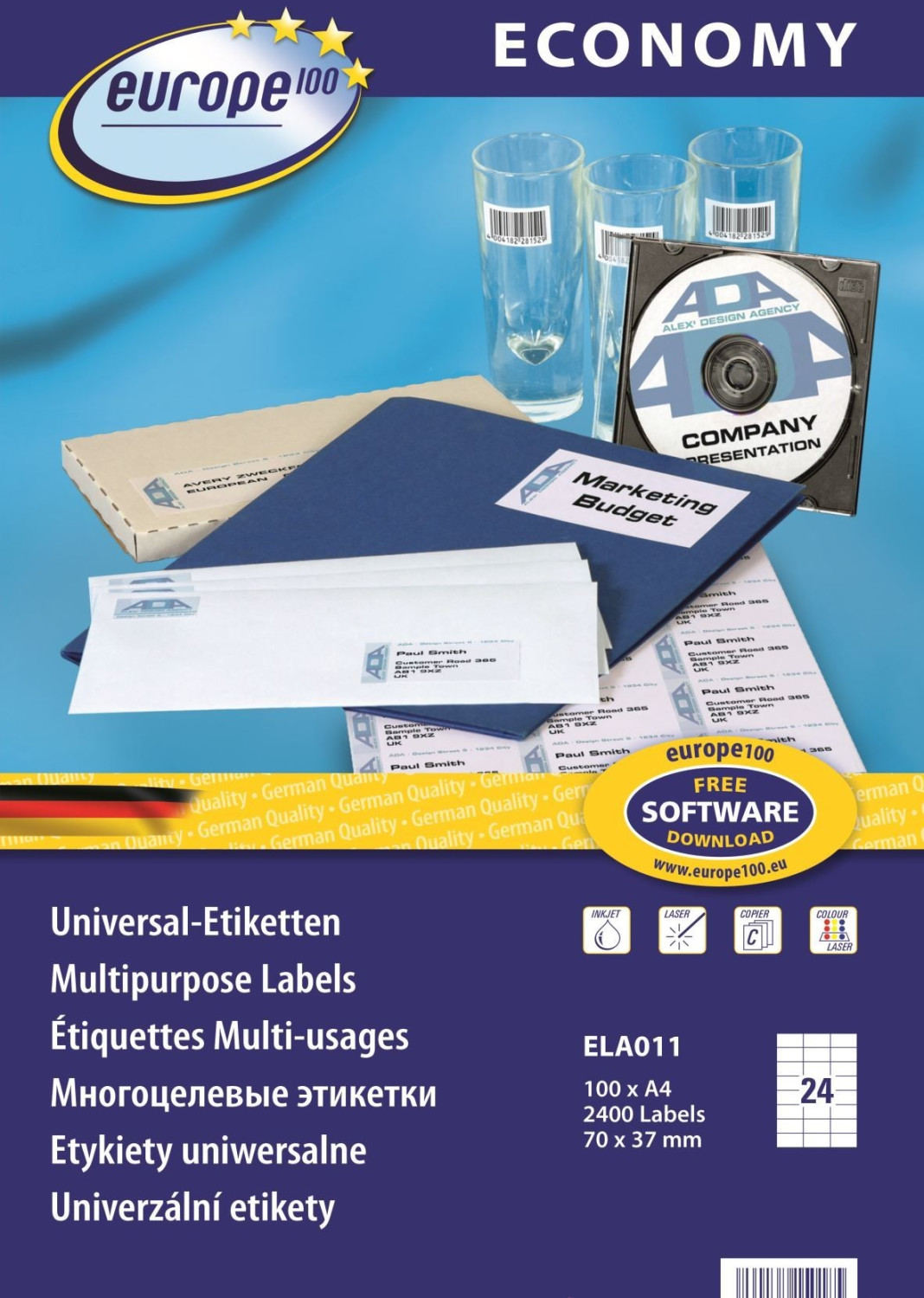 europe 100 ELA011