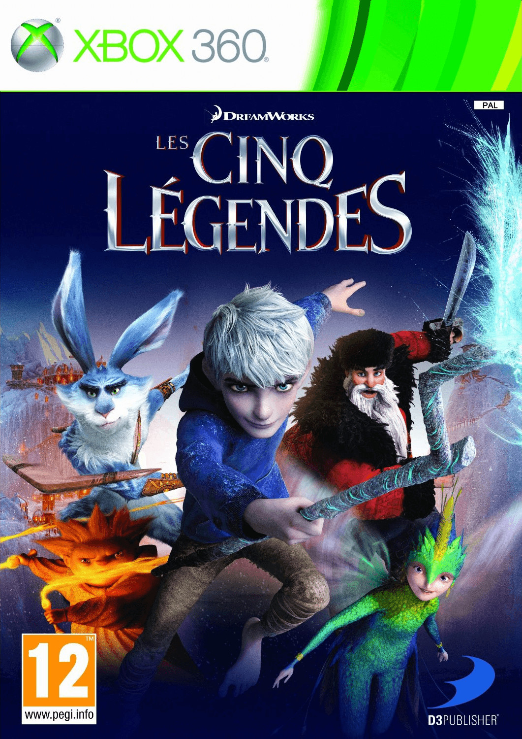 Les Cinq Légendes (Xbox 360)