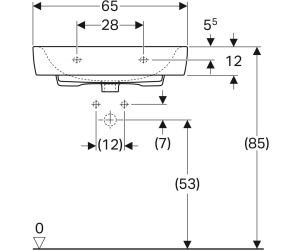 Geberit Renova Plan 65 x 48 cm ab 29,32 € (Juli 2020 Preise ...