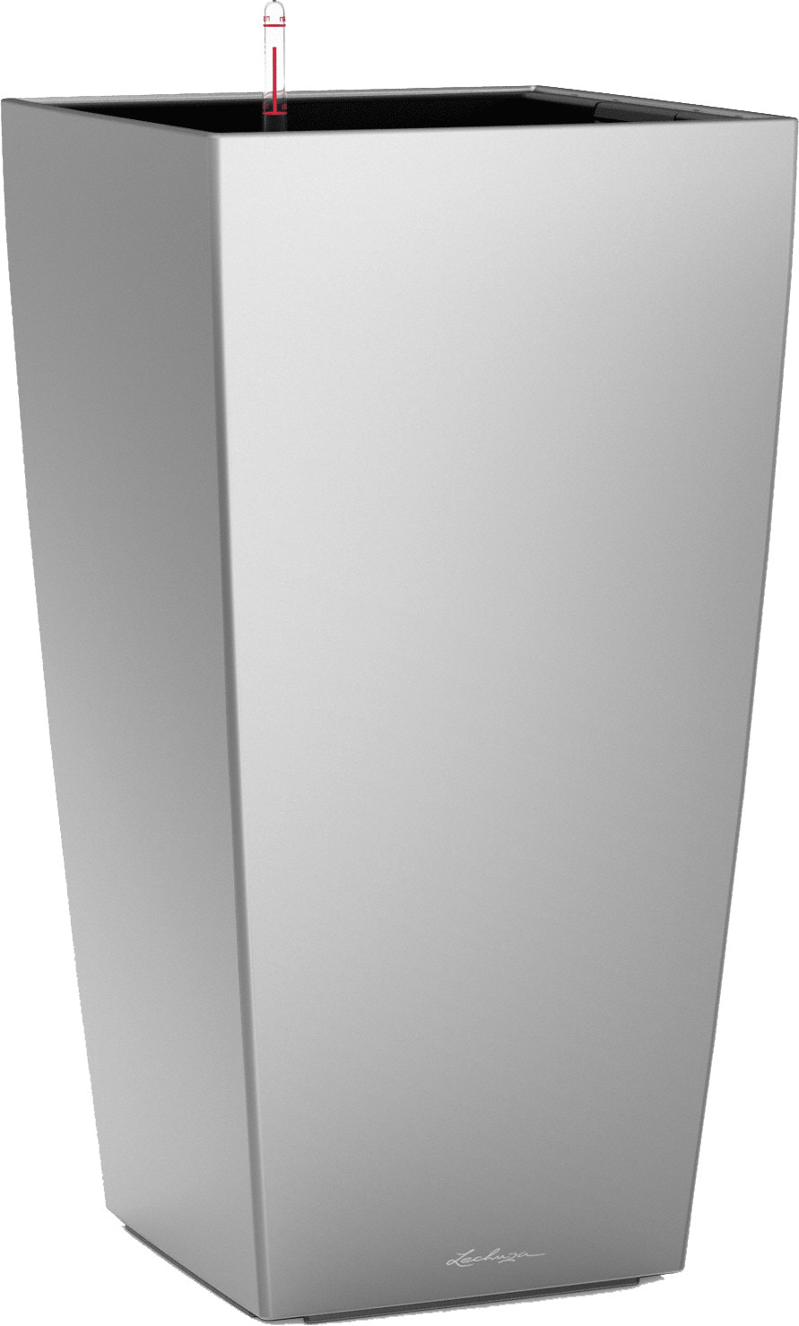 Lechuza Cubico 22 All-in-One Set silver metallic