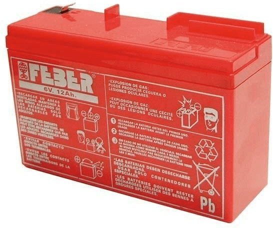 Feber Batterie 6 V 10 Ah pour véhicules enfant
