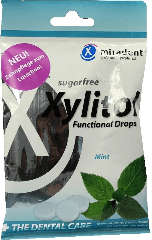 Miradent Xylitol Drops Minze (60g) ab 3,55 € Preisvergleich bei idealo.de