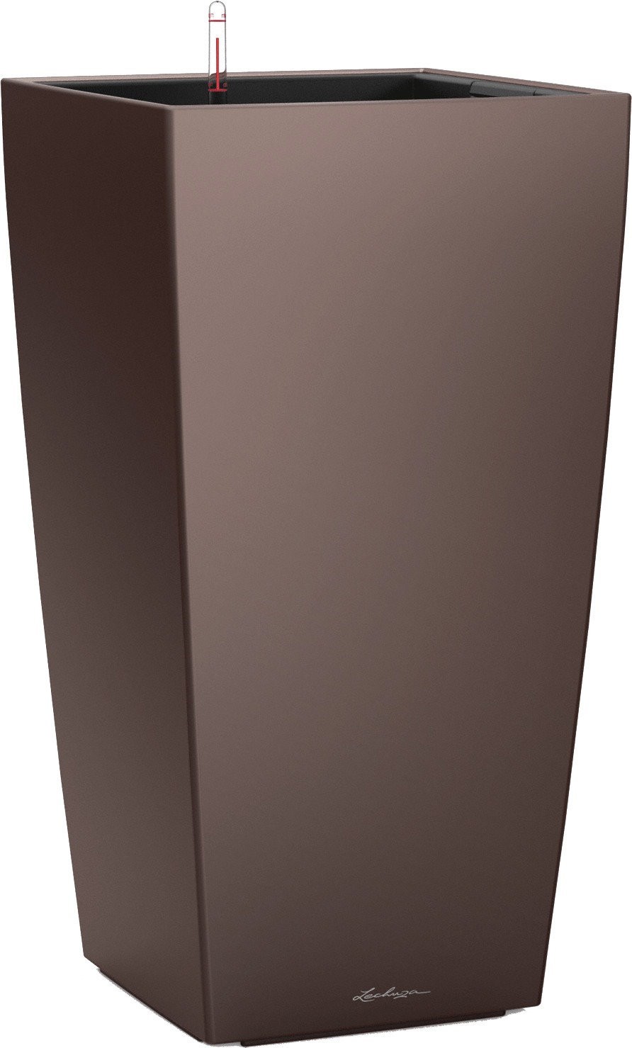Lechuza Cubico 40 All-in-One Set espresso metallic