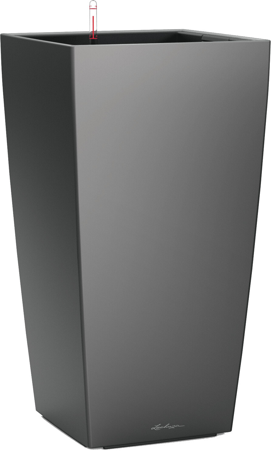 Lechuza Cubico 30 All-in-One Set anthracite metallic